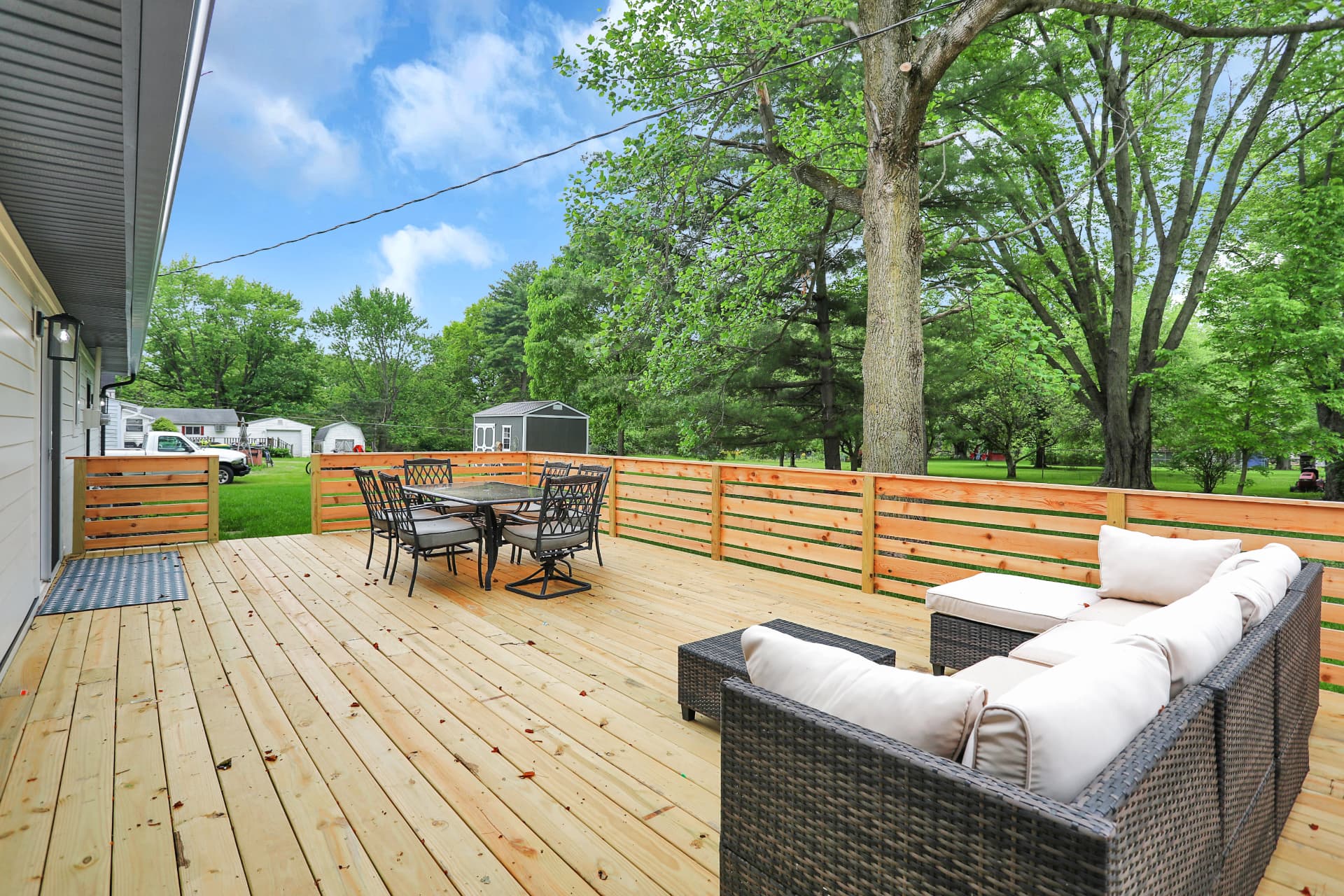 Back deck